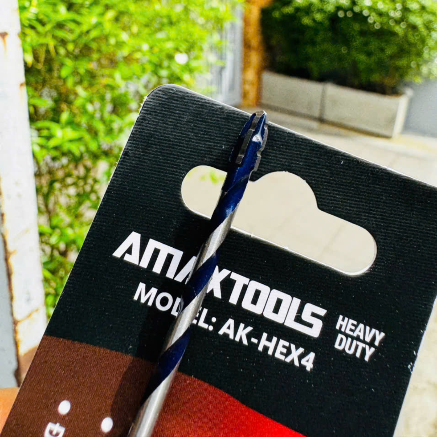 Mũi Khoan Lệch Tâm 4mm Amaxtools AK-HEX4 - Khoan Đá, Bê Tông, Thép, Gạch