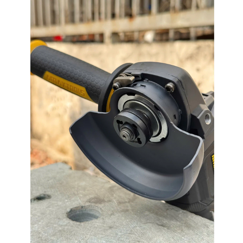Máy Mài Góc Pin Amaxtools 100mm AM100-SM 21V, Động Cơ Không Chổi Than 1100W