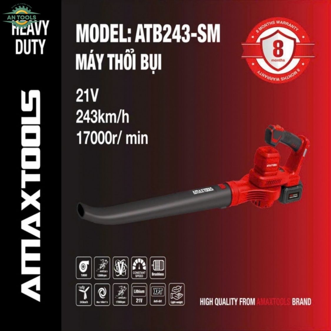 ANTOOLS Amaxtools May thoi bui ATB243 SM