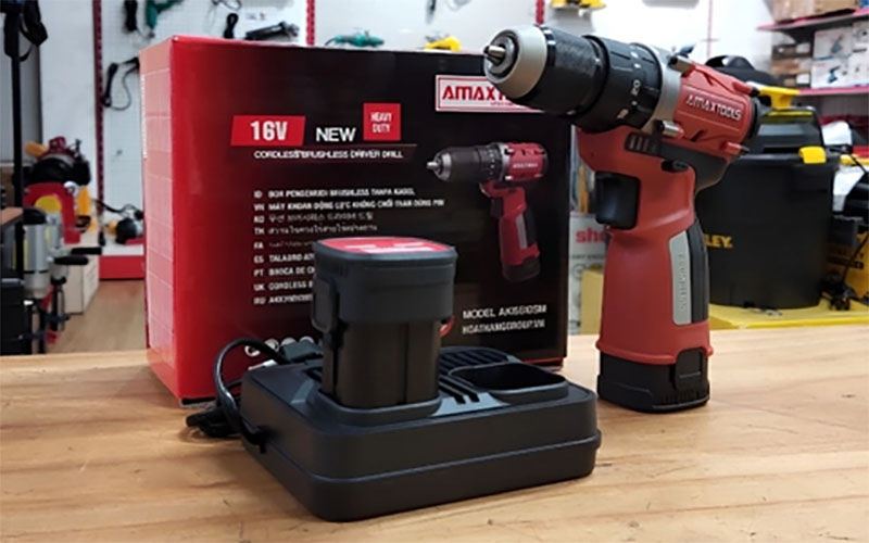 May khoan pin Amaxtools AKI5510BL 2